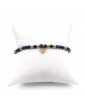 Bracelet Lapis Lazuli et Arbre de vie en plaqué or Aloe Bijoux