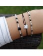 Bracelet Spinelle noir perles et Argent 925 - Eloa Aloe Bijoux