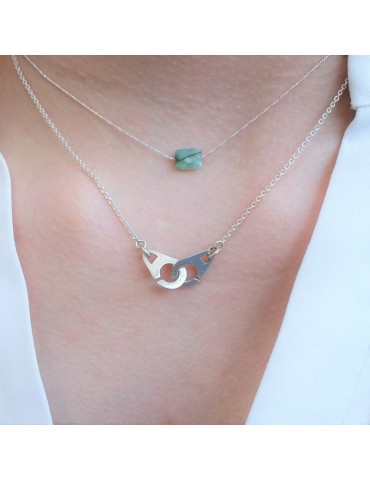 Collier "Attrape-moi" en Argent 925 Aloe Bijoux