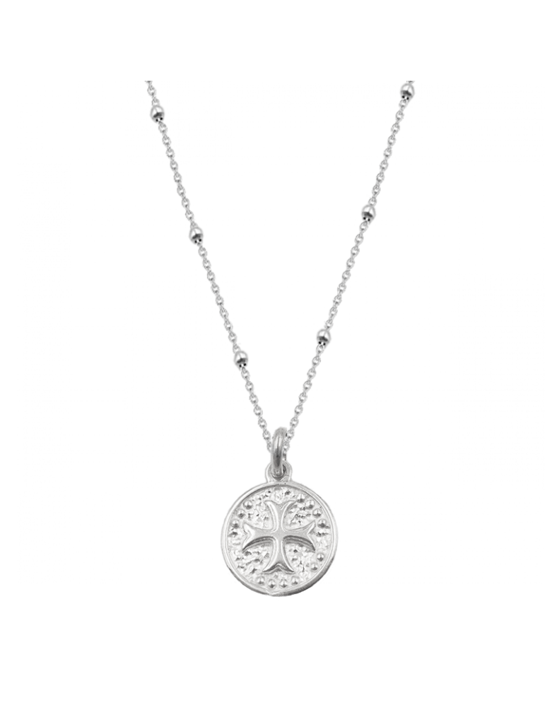 Collier avec médaille Celte en Argent 925 Aloe Bijoux