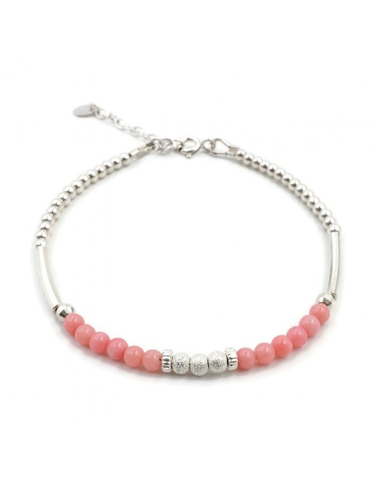 Bracelet Bambou de mer et Argent 925 - Kaé Bracelet Bambou de mer et Argent 925 - Kaé