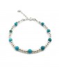 Bracelet Turquoise et Argent 925 - Caly Aloe Bijoux