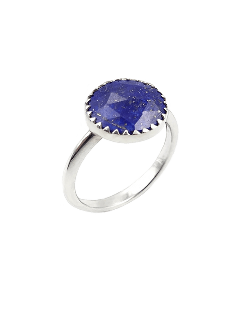 Bague Lapis lazuli en Argent 925 - Juliette Aloe Bijoux