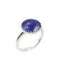 Bague Lapis lazuli en Argent 925 - Juliette Aloe Bijoux