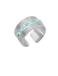 Bague Amazonite en Argent 925 - Code Aloe Bijoux