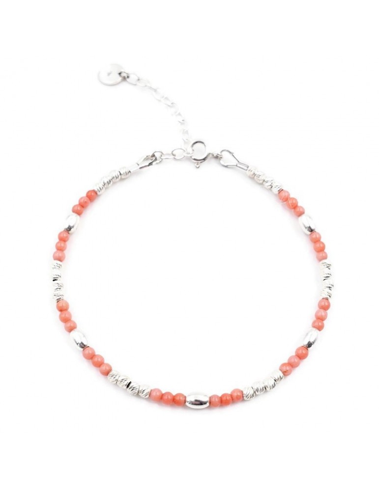 Bracelet Bambou de mer et Argent 925 Aloe Bijoux Bracelet Bambou de mer et Argent 925 Aloe Bijoux