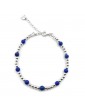 Bracelet Lapis lazuli et Argent 925 - Caly Aloe Bijoux