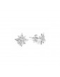 Boucles d'oreilles Puce Etoiles en Argent 925 Aloe Bijoux