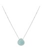 Collier Amazonite sur chaine Argent 925 - Goutte Aloe Bijoux