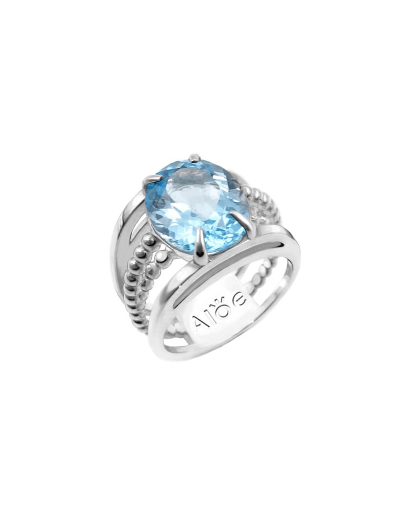 Bague Topaze en Argent 925 - Alizée Aloe Bijoux