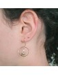 Boucles d'oreilles Libellule plaqué or - Eves Aloe Bijoux