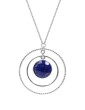 Collier Liberty Lapis Lazuli et Argent 925 Aloe Bijoux