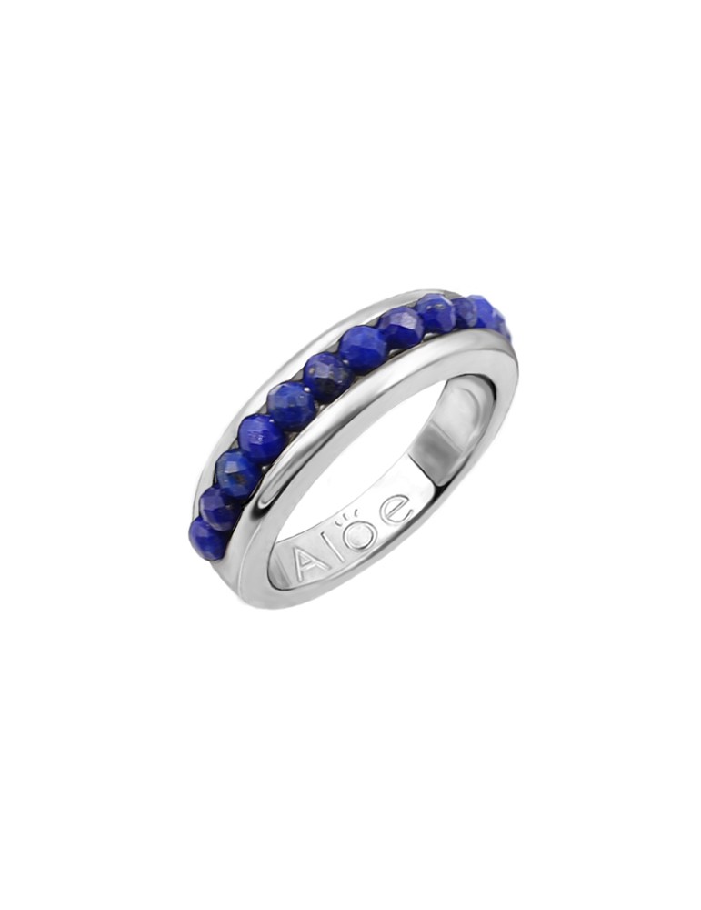 Bague Lapis lazuli "esprit Alliance"GM en Argent 925 Aloe Bijoux