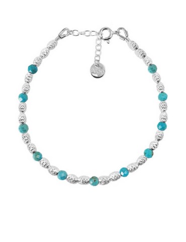 Bracelet Turquoise et Argent 925 - Eloa Aloe Bijoux