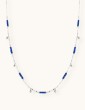 Collier multi barrettes Lapis Lazuli - Cléopâtre Aloe Bijoux