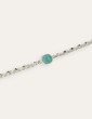 Bracelet Amazonite carrée et Argent 925 Aloe Bijoux