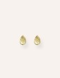 Boucles d'oreilles poussettes gouttes Art Déco Aloe Bijoux