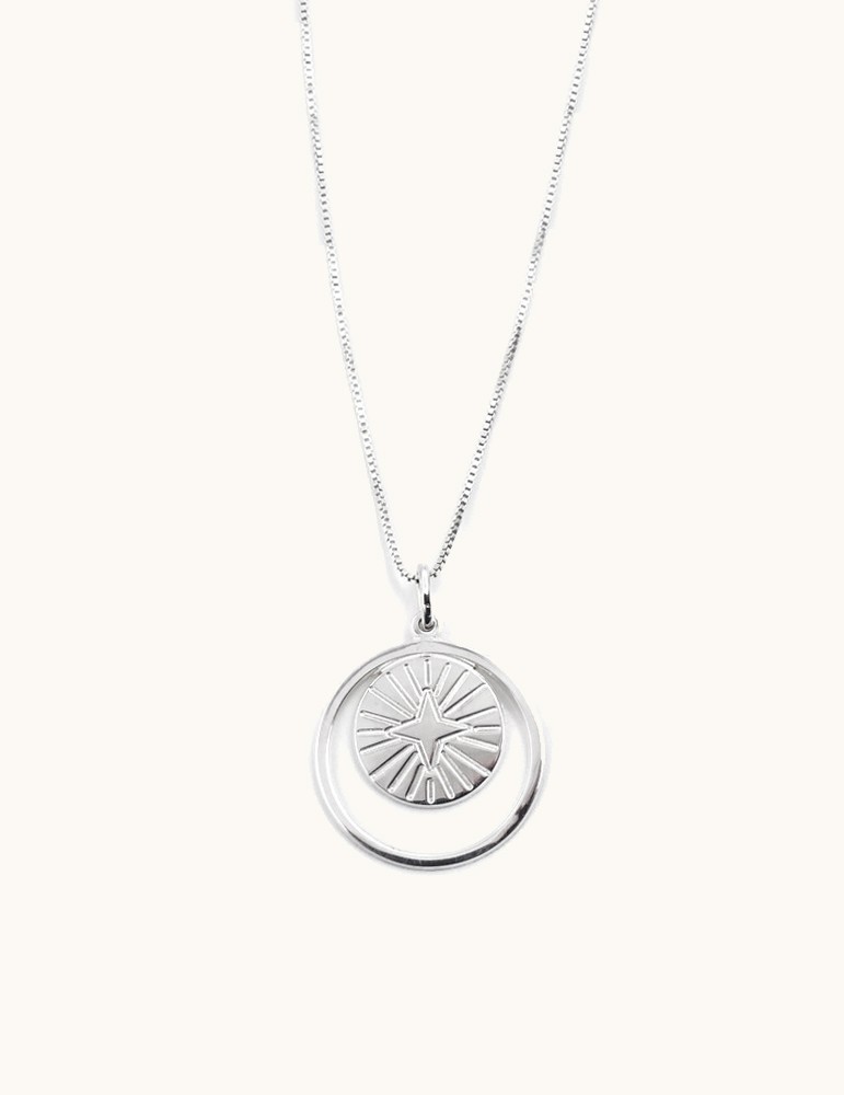 Collier et pendentif Etoile en Argent 925 Aloe Bijoux