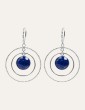 Boucles d'Oreilles Liberty Lapis Lazuli Aloe Bijoux
