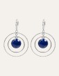 Boucles d'Oreilles Liberty Lapis Lazuli Aloe Bijoux