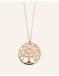 Collier Grand Arbre de Vie en Plaqué Or Aloe Bijoux