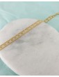 Bracelet 3 Rangs en Plaqué Or avec Losanges Aloe Bijoux