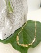 Collier 3 feuilles de laurier Plaqué or Aloe Bijoux