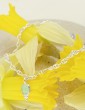 Bracelet en Argent 925 chaîne marine et Agate bleue Aloe Bijoux