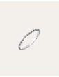 Bague fine perlée en argent 925 Aloe Bijoux
