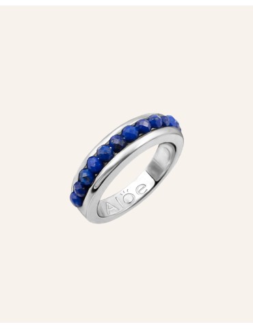 Bague Lapis lazuli "esprit Alliance"GM en Argent 925 Aloe Bijoux