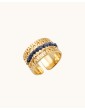 Bague Saphir en Plaqué or - Ornela Aloe Bijoux