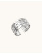 Bague Argent 925 - Gravée Aloe Bijoux