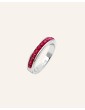 Bague Rubellite "esprit Alliance"PM en Argent 925 Aloe Bijoux