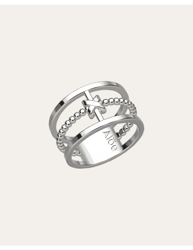 Bague Argent 925 - LIENS Aloe Bijoux