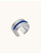 Bague CODE Lapis lazuli et Argent 925 Aloe Bijoux
