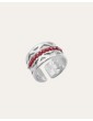 Bague Grenat en Argent 925 - Aloé Aloe Bijoux