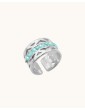 Bague Amazonite en Argent 925 - Aloé Aloe Bijoux