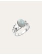 Bague Amazonite en Argent 925 - Lili Aloe Bijoux
