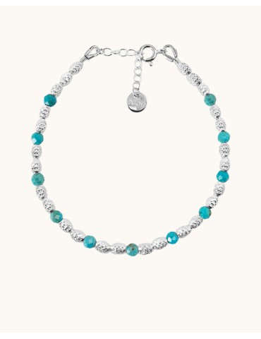Bracelet Turquoise et Argent 925 - Eloa Aloe Bijoux