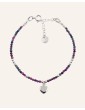 Bracelet Saphir et Rubis en Argent 925 - Harmony Aloe Bijoux