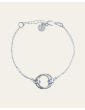 Bracelet Double Anneau en Argent 925 Aloe Bijoux