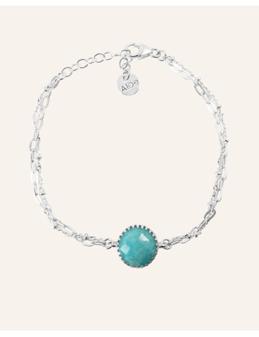 Bracelet en argent,...