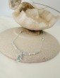 Collier en Argent topaze & Aigue-marine Aloe Bijoux
