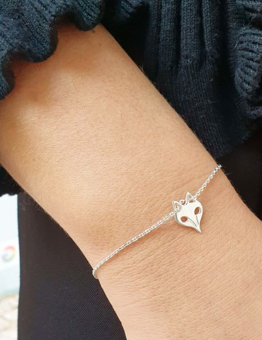 Bracelet Renard argent 925 Aloe Bijoux
