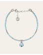 Bracelet en argent amazonite et topaze Aloe Bijoux
