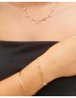Bracelet pastilles soleil et perles de culture Aloe Bijoux Bracelet pastilles soleil et perles de culture Aloe Bijoux