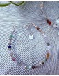Bracelet en argent et mélange de pierres Aloe Bijoux Bracelet en argent et mélange de pierres Aloe Bijoux