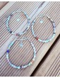 Bracelet en argent et mélange de pierres Aloe Bijoux Bracelet en argent et mélange de pierres Aloe Bijoux