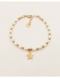 Bracelet Perles Baroques d’Eau Douce et Étoile en Plaqué Or – Stella Aloe Bijoux